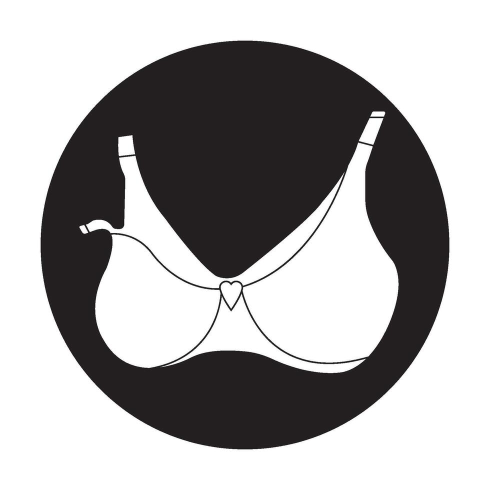 bras icon design vector
