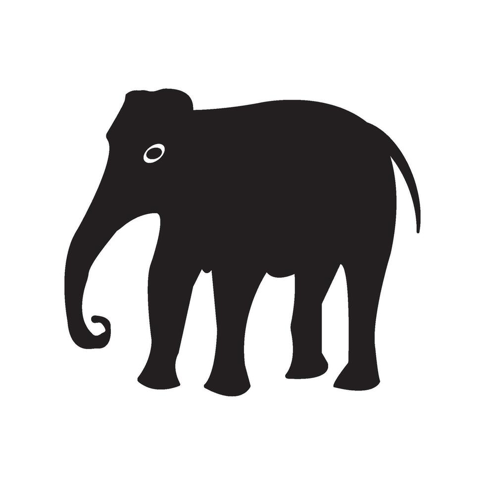 elephant icon design vector