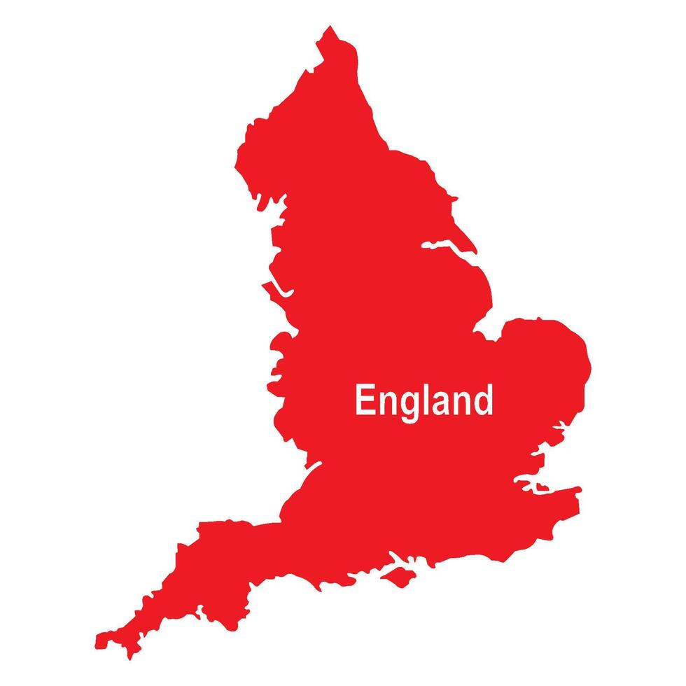 England map icon vector