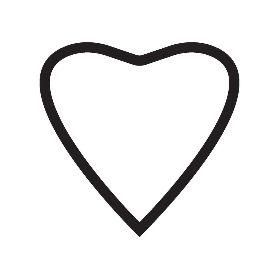 heart icon design vector