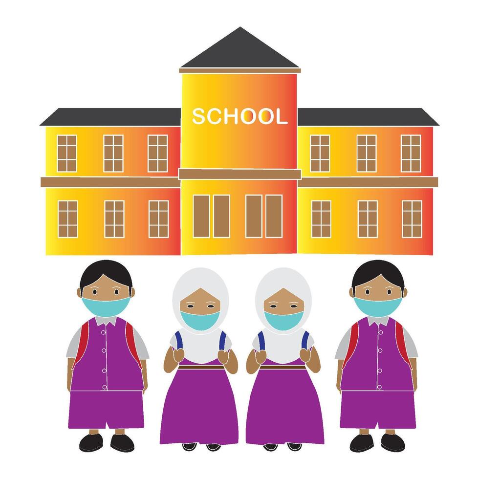 back to school icon vector