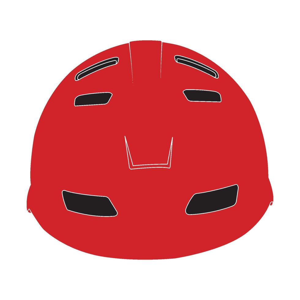 bicycle helmet icon vector