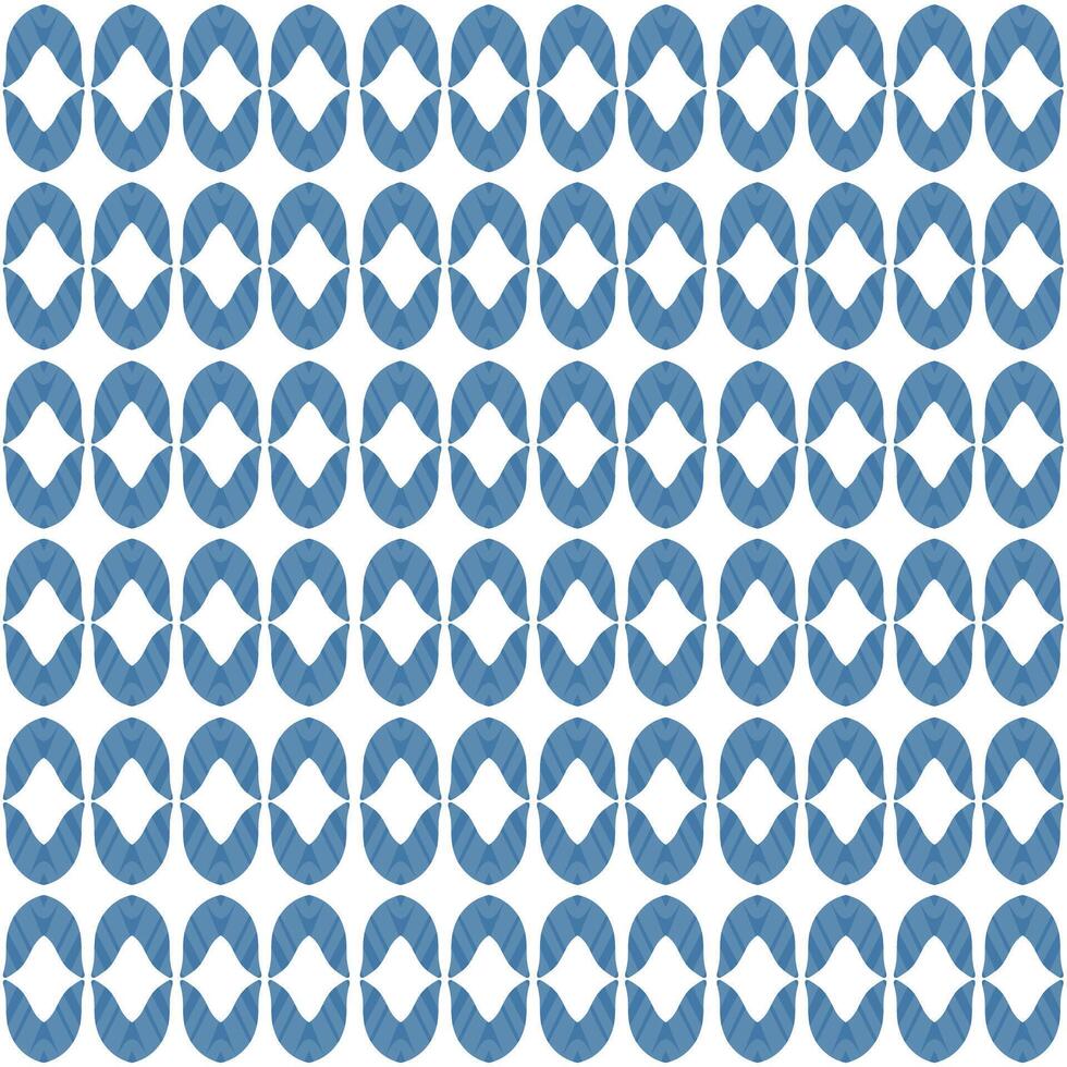 Geometric Blue Pattern Seamless Design vector
