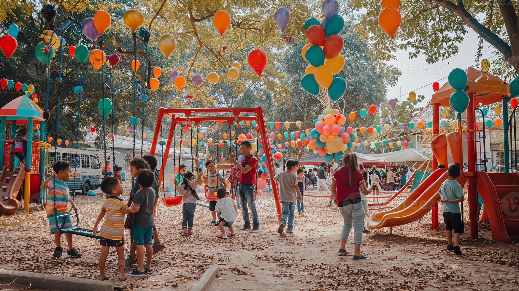 Childrens Day Playground Fun photo