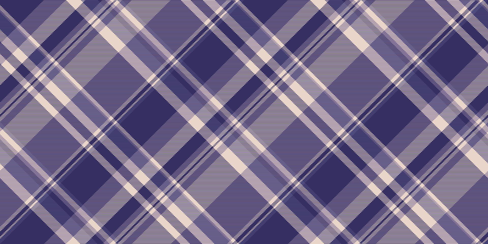 Collage fabric texture, windowpane textile pattern seamless. Ornate check plaid tartan background in indigo and light colors. vector