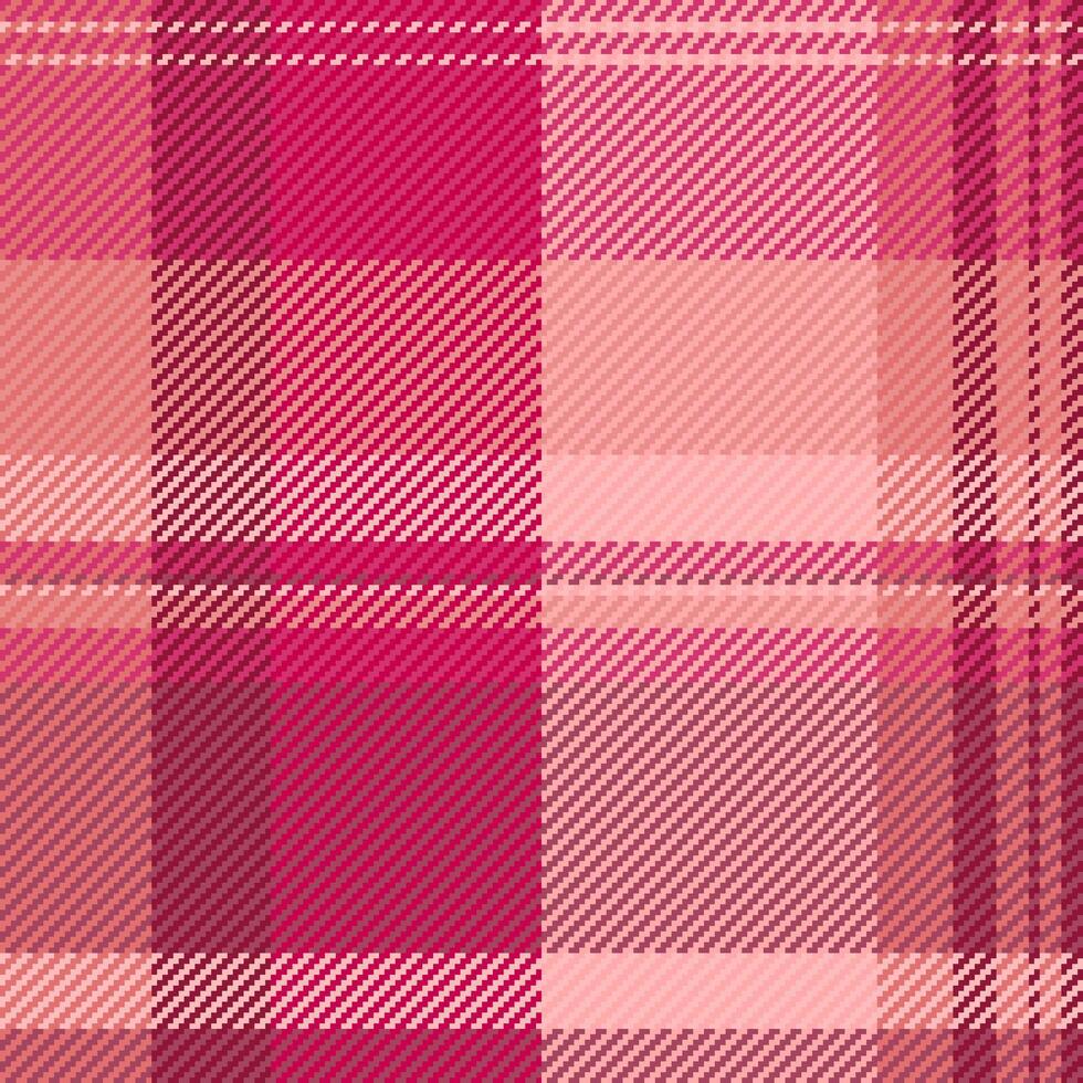 Seamless background textile of pattern check with a tartan fabric texture plaid. vector