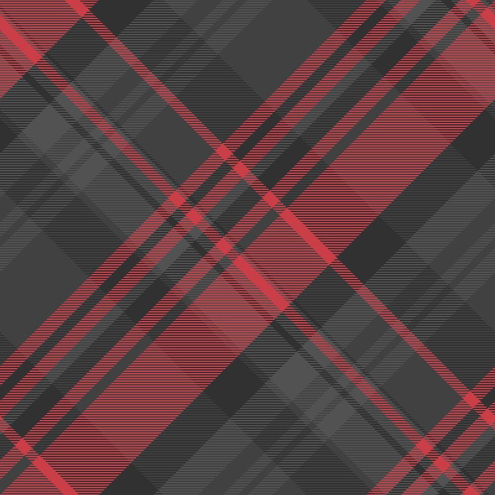 Seamless fabric of background texture textile with a check plaid pattern tartan. vector