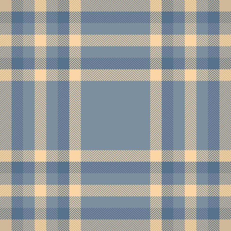 Fabric pattern of seamless texture check with a tartan plaid textile background. vector