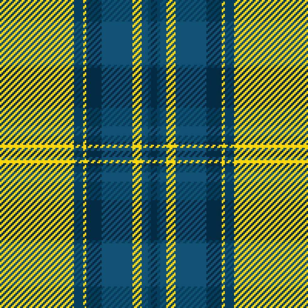 Background pattern of texture seamless textile with a check tartan plaid fabric. vector