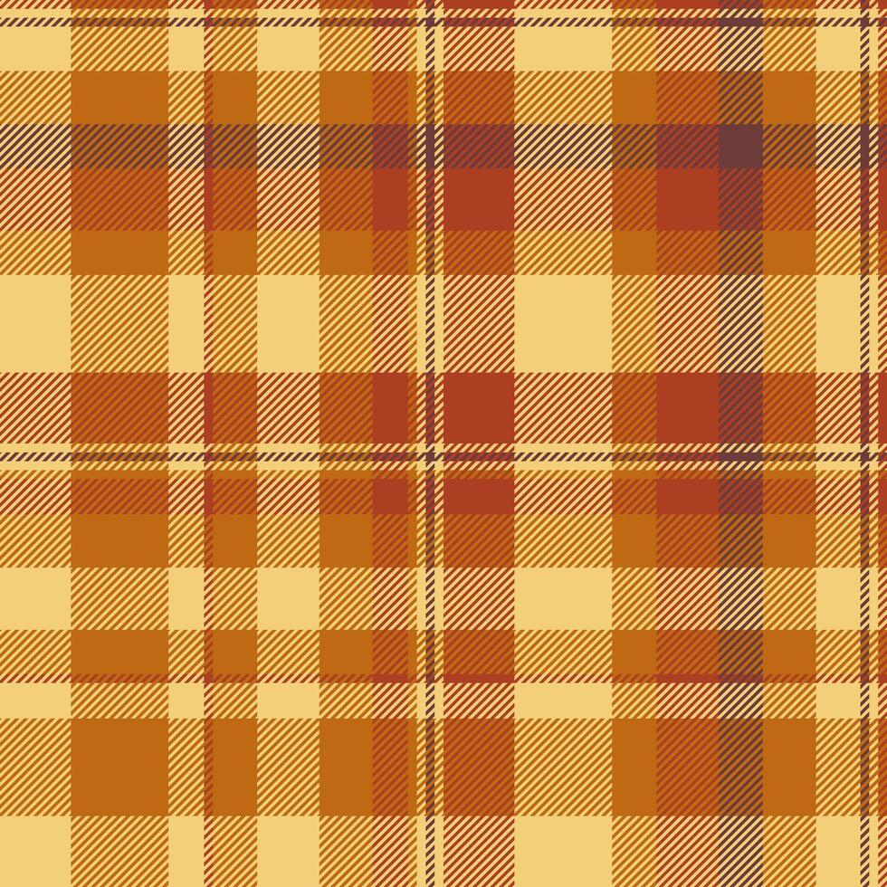 Textile plaid of pattern seamless tartan with a fabric background texture check. vector
