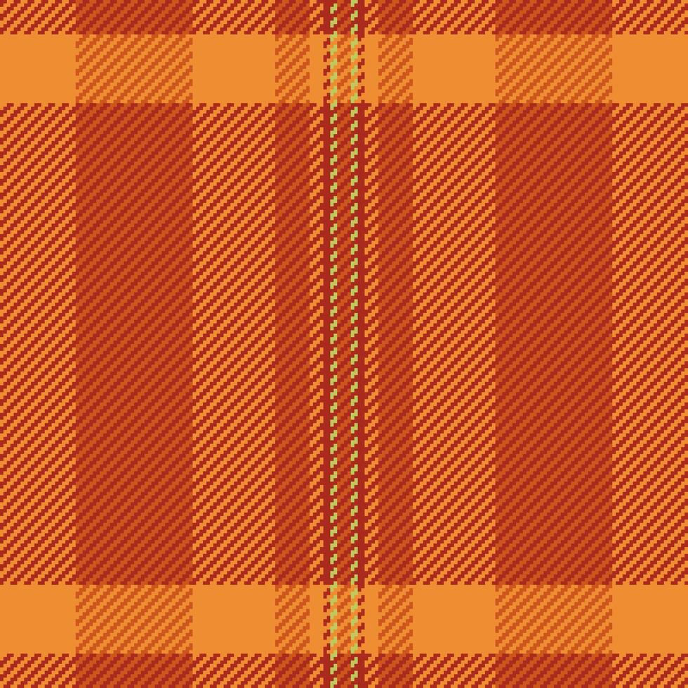Plaid check background of seamless tartan with a textile pattern fabric texture. vector