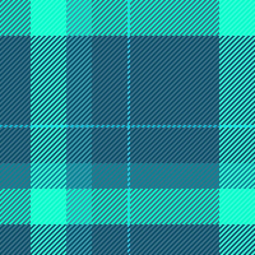 Texture plaid of background fabric check with a tartan pattern seamless textile. vector