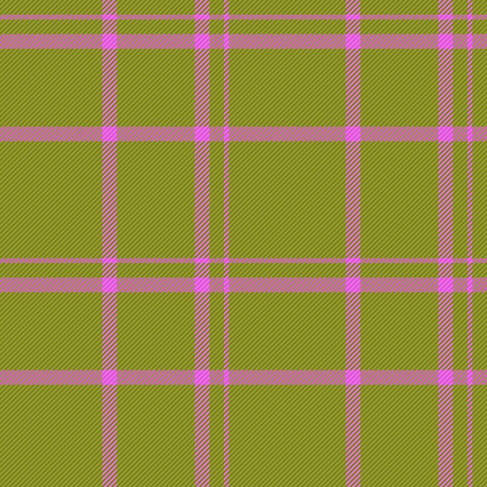 Seamless textile texture of fabric plaid with a tartan check background pattern. vector