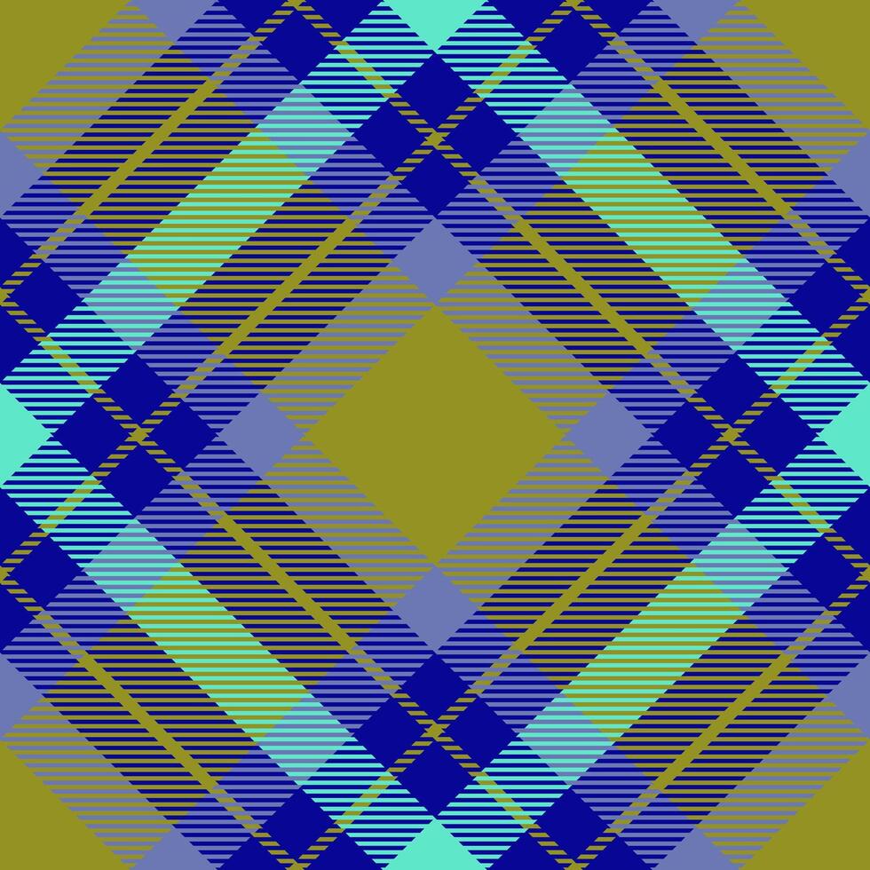 Seamless pattern texture of textile tartan with a check background plaid fabric. vector