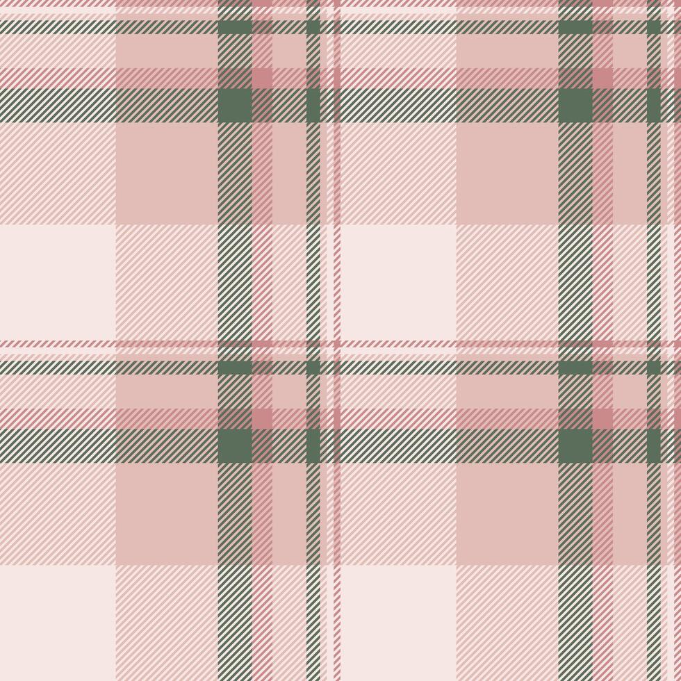 Check background textile of seamless plaid with a tartan texture pattern fabric. vector