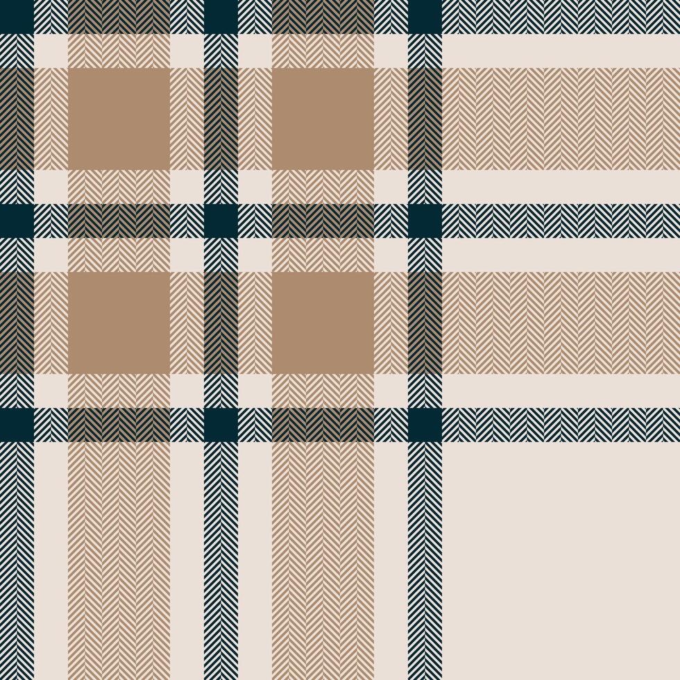 Plaid check pattern. Seamless fabric texture. Tartan textile print. vector