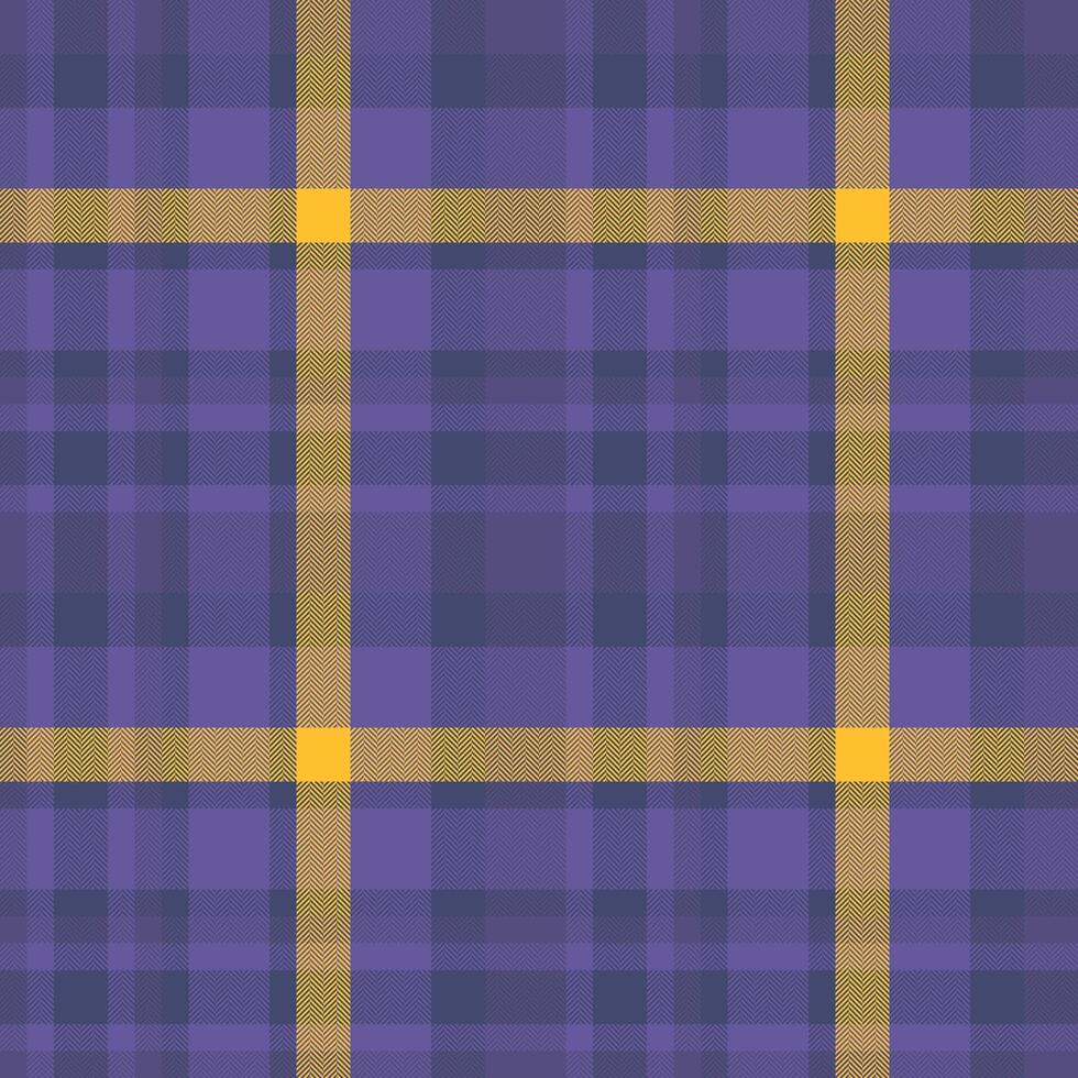 Fabric background pattern of plaid seamless with a check tartan textile texture. vector