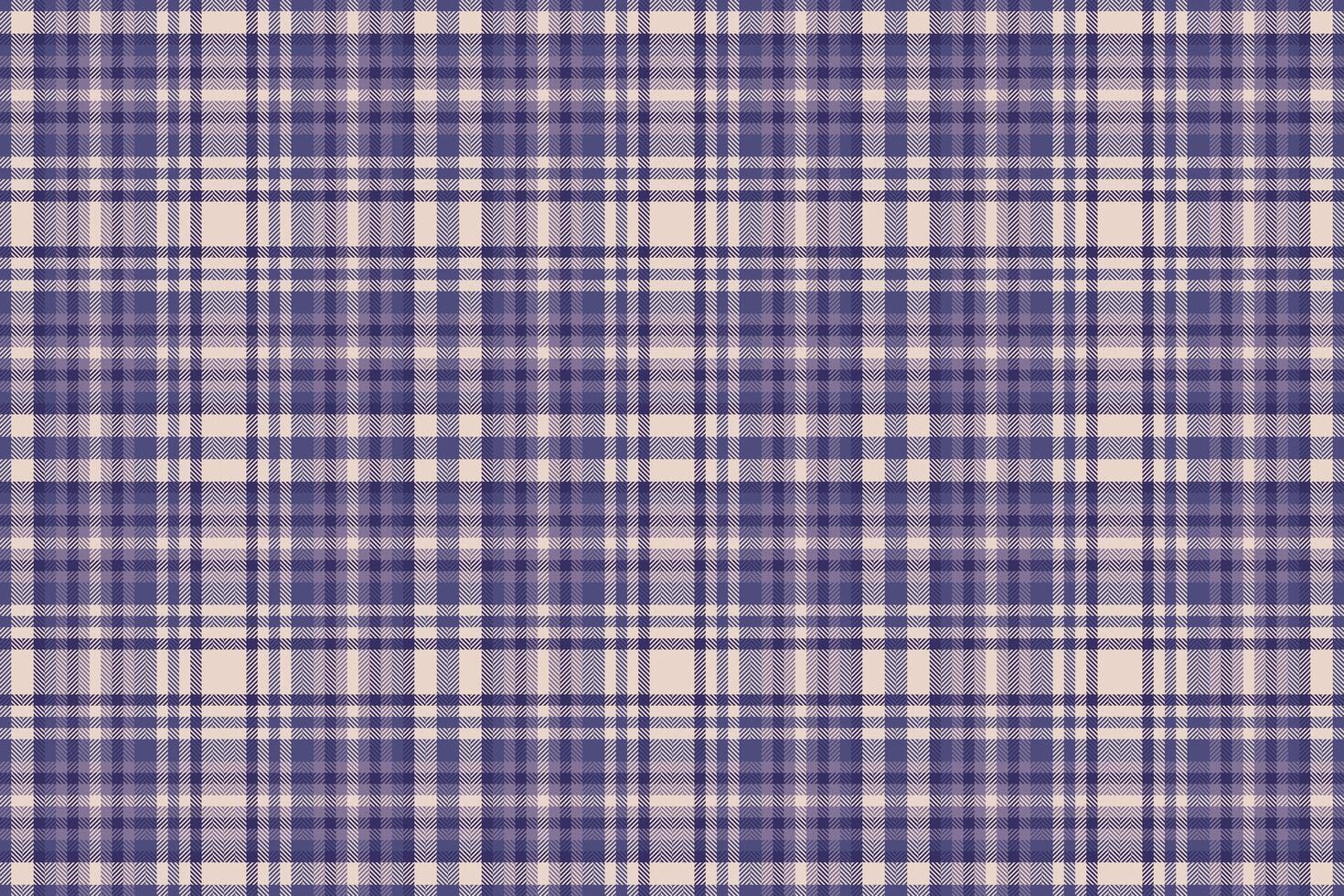 Textile pattern fabric of seamless tartan with a check background texture plaid. vector