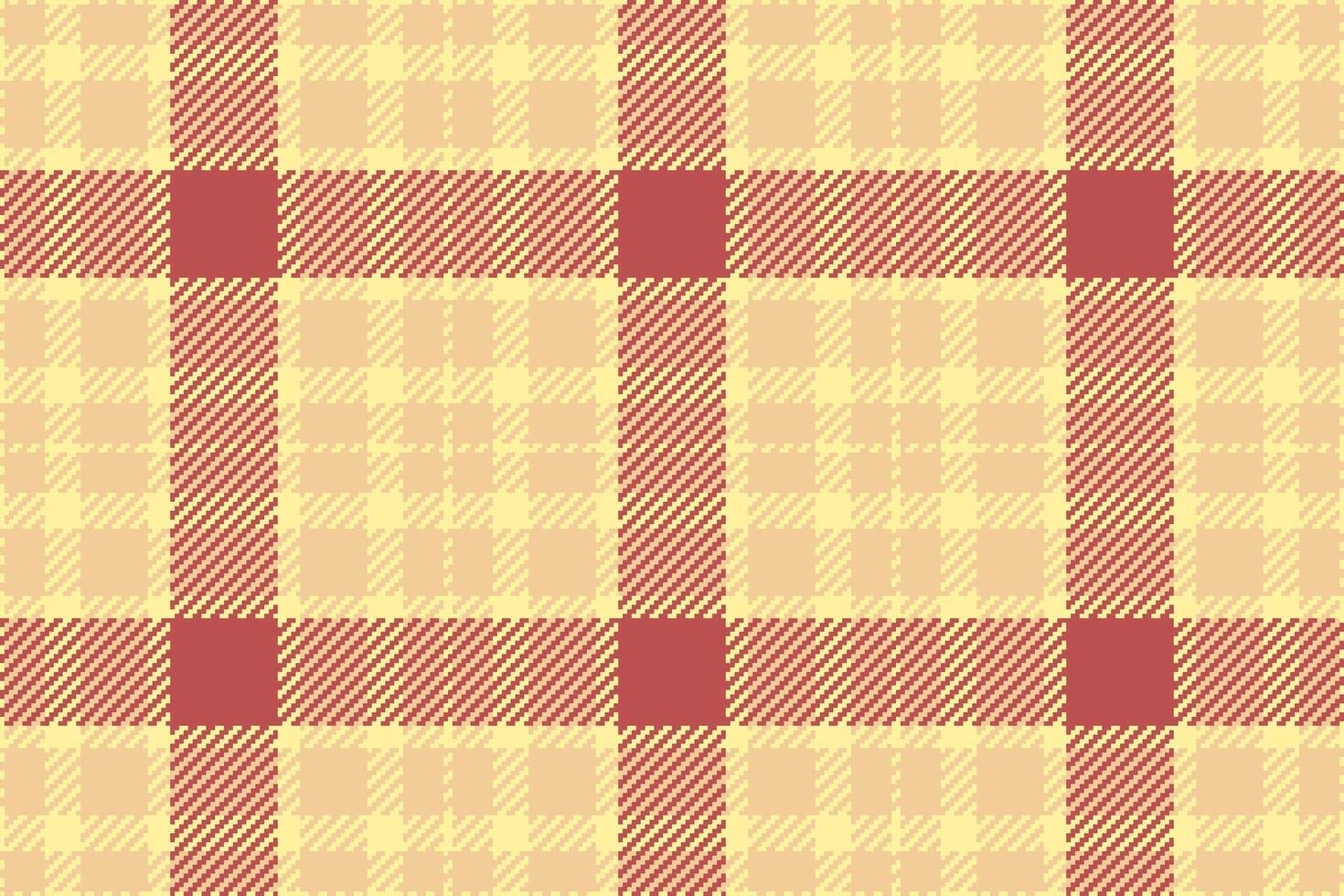 Seamless check fabric of textile pattern with a tartan plaid background texture. vector