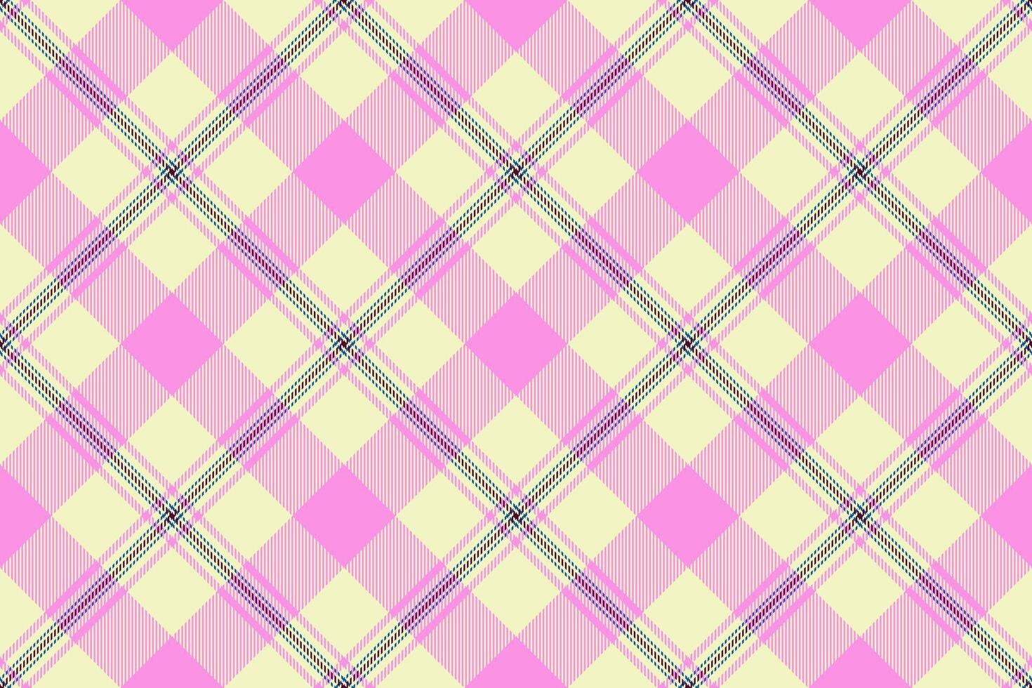 Pattern check fabric of plaid background with a texture seamless tartan textile. vector