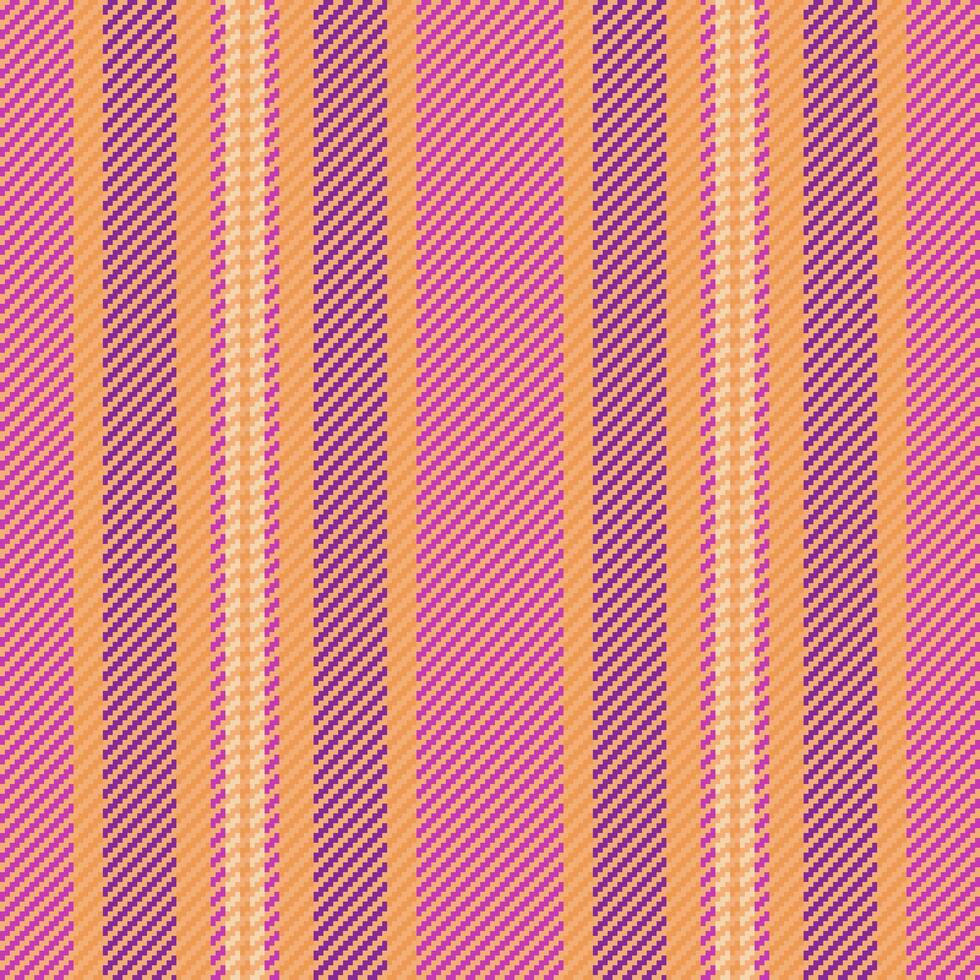 Background lines texture of textile stripe with a fabric seamless pattern vertical. vector