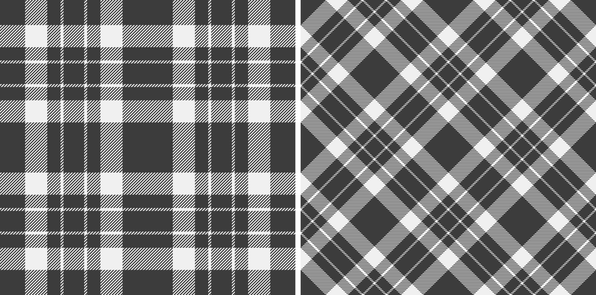 Background plaid pattern of fabric check texture with a seamless textile tartan. vector