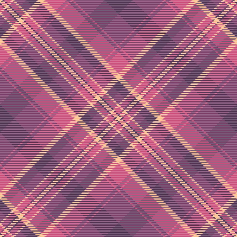 Background plaid tartan of check fabric seamless with a textile texture pattern. vector