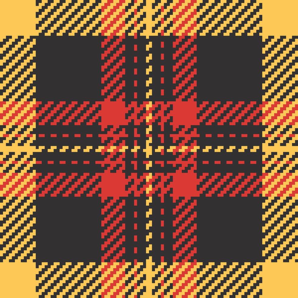 Textile design of textured plaid. Checkered fabric pattern swatch for shirt, dress, suit, wrapping paper print, invitation and gift card. vector