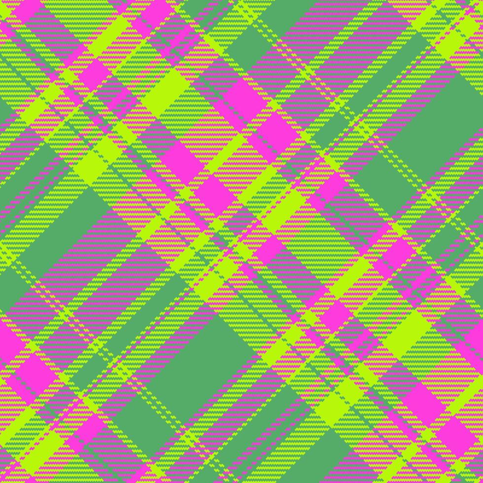 Check tartan plaid of pattern textile with a seamless texture fabric background. vector