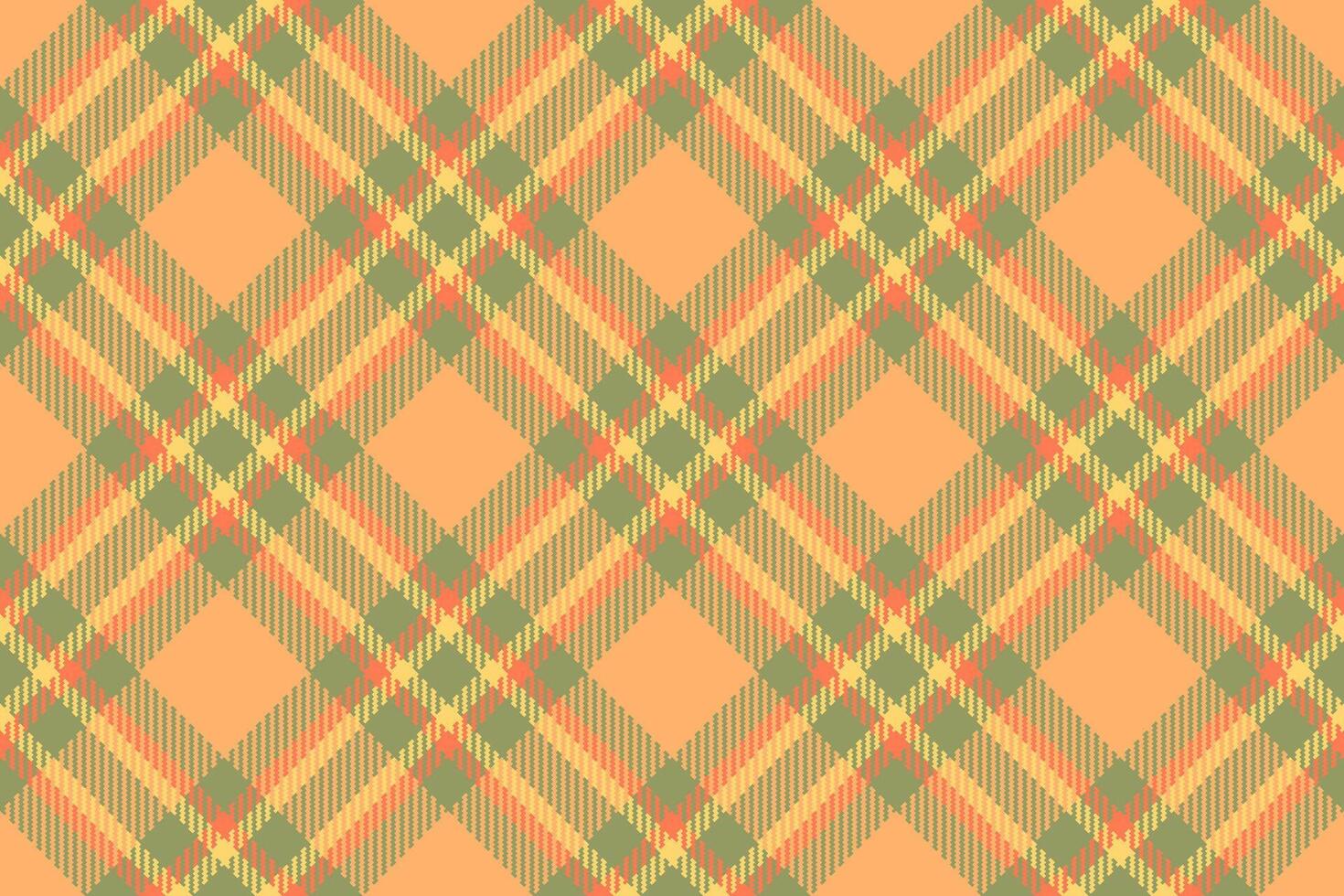 Fabric texture pattern of tartan background with a seamless textile check plaid. vector
