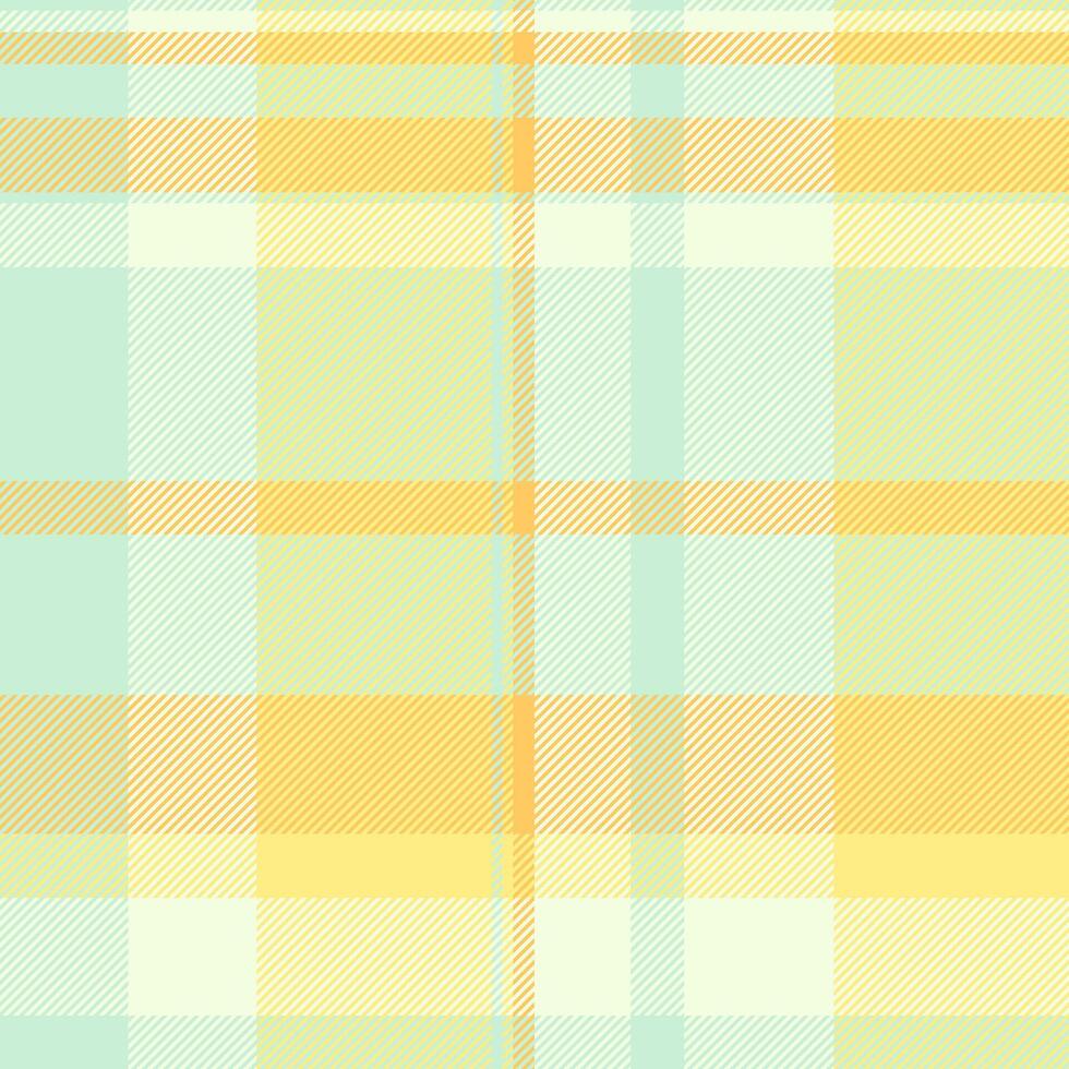 Seamless pattern of fabric check background with a textile plaid texture tartan. vector