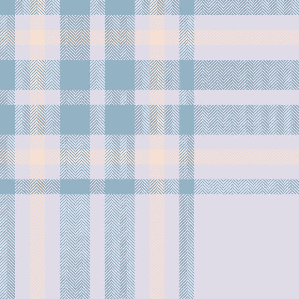 Plaid check pattern. Seamless fabric texture. Tartan textile print. vector
