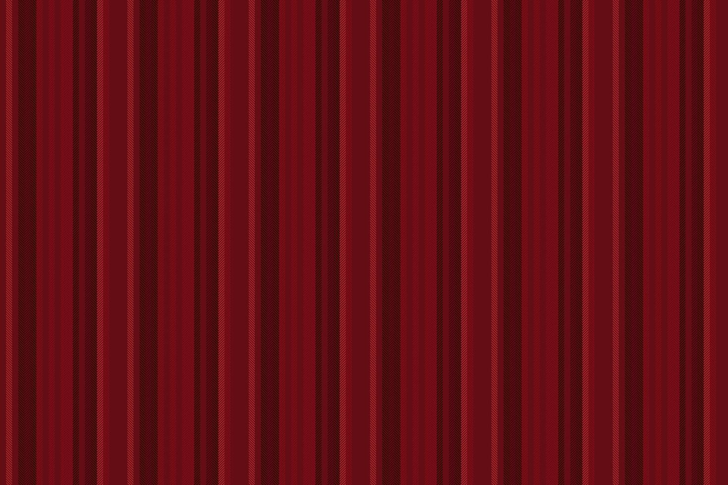 Serene background texture vertical, valentines day textile fabric. Collage stripe lines seamless pattern in royal maroon and red colors. vector