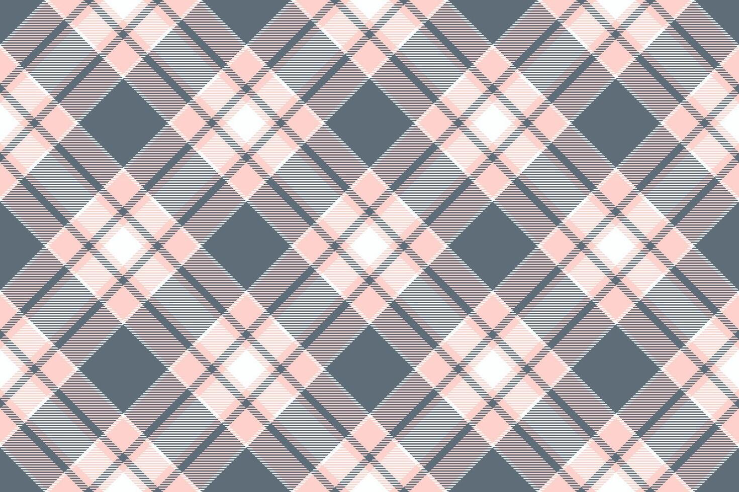 Tartan plaid background, diagonal check seamless pattern. fabric texture for textile print, wrapping paper, gift card, wallpaper. vector
