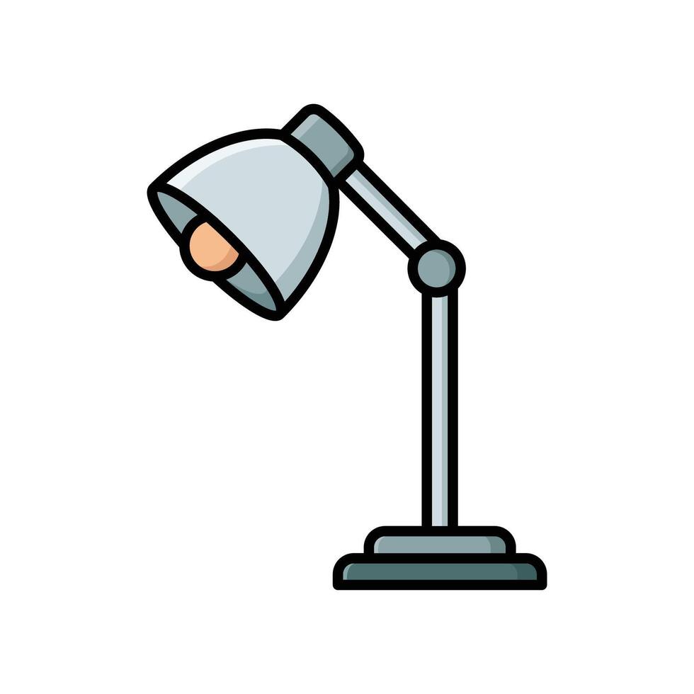 table lamp icon design template simple and clean vector