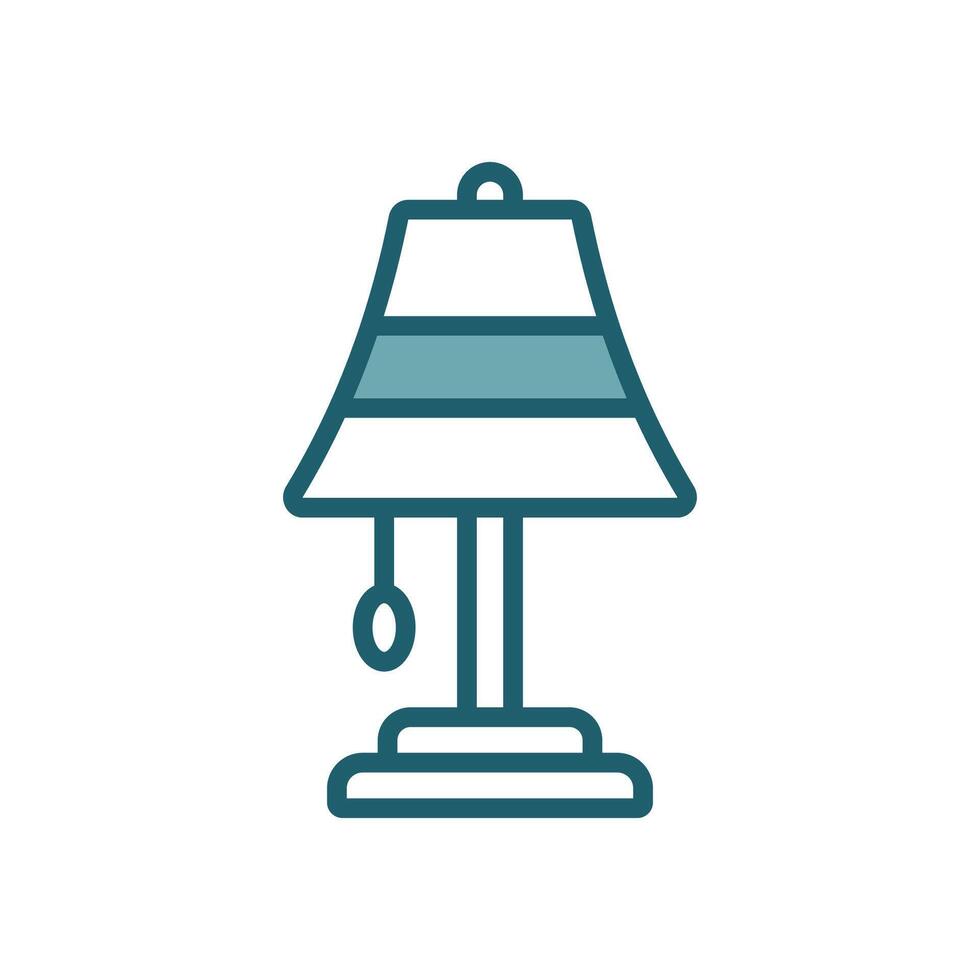 table lamp icon design template simple and clean vector