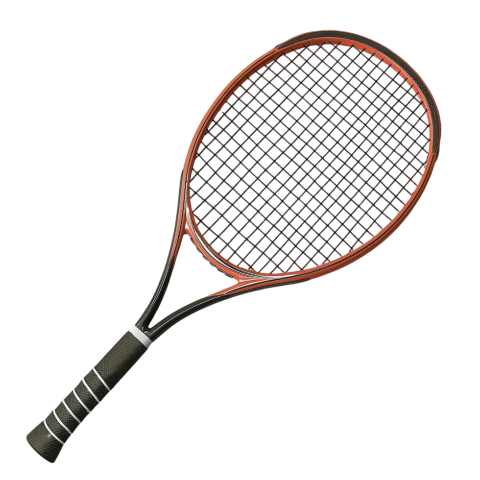 A tennis racket on a transparent background. png