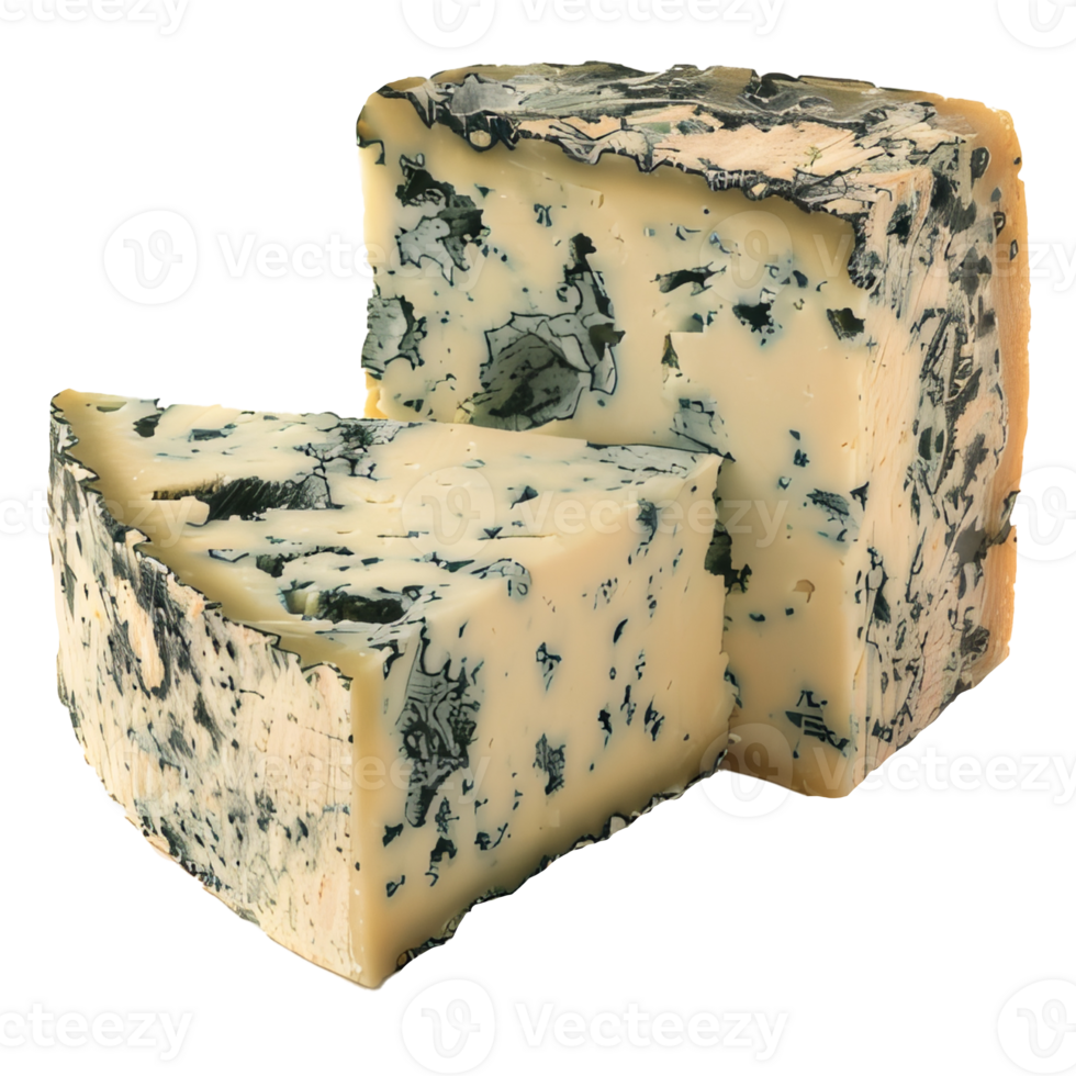 Realistic photograph of cheese on transparency background png