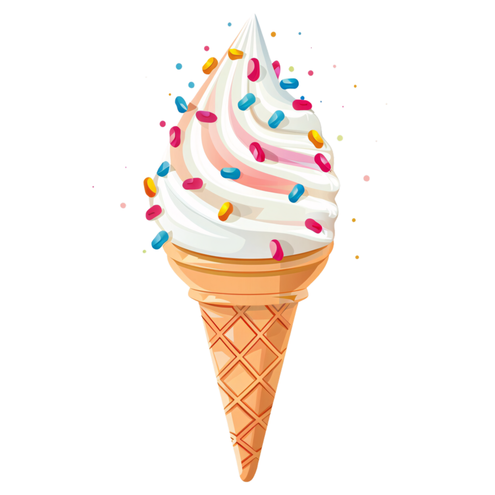 Charming Flat Illustration of Isolated Dessert Sweet - Confectionery Delight Art png