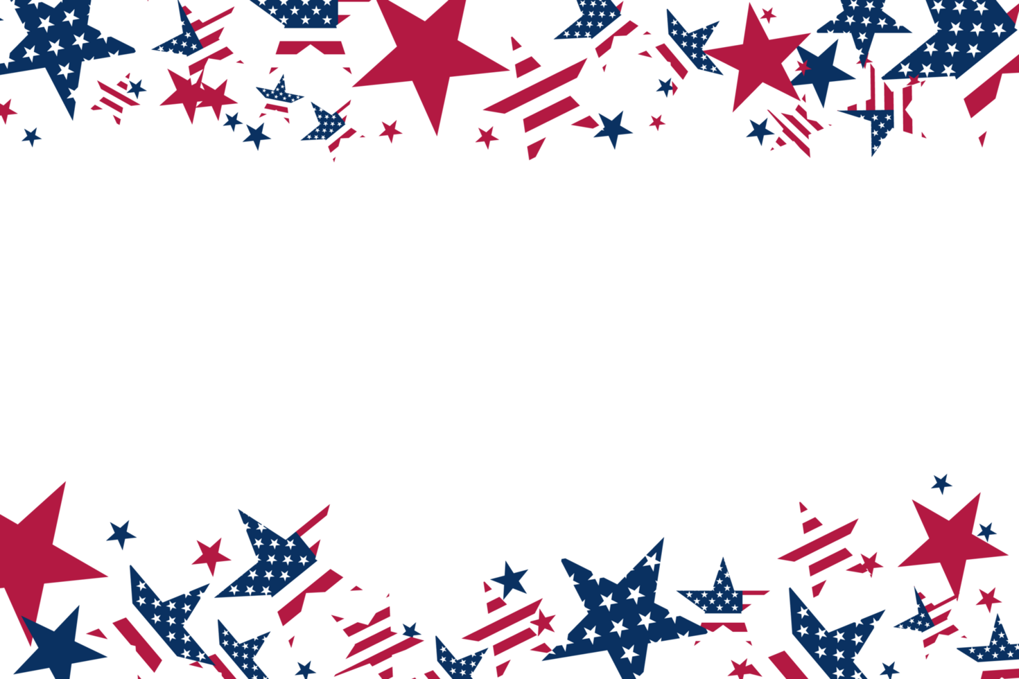 independence day star flag png