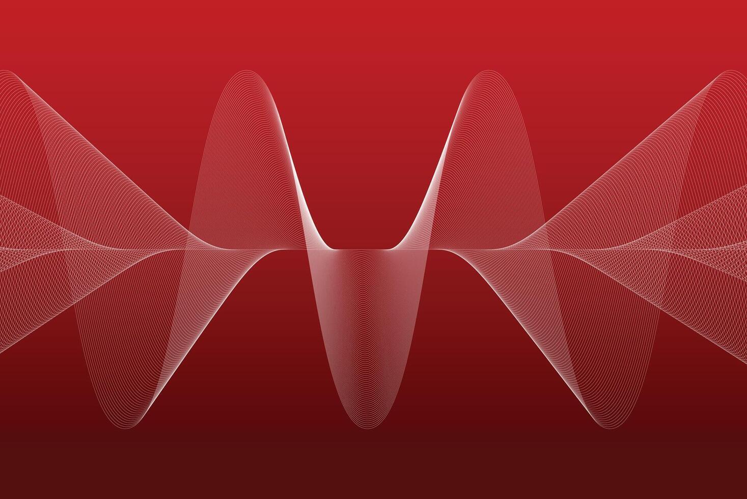 Abstract ultrasonic on a gradient background, lighting effects, and rousingly design style. vector