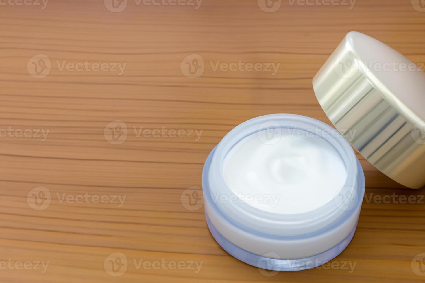 Glamorous Presentation Showcasing Beautiful Cosmetic Product Mockup, A Stunning Display of Elegance photo
