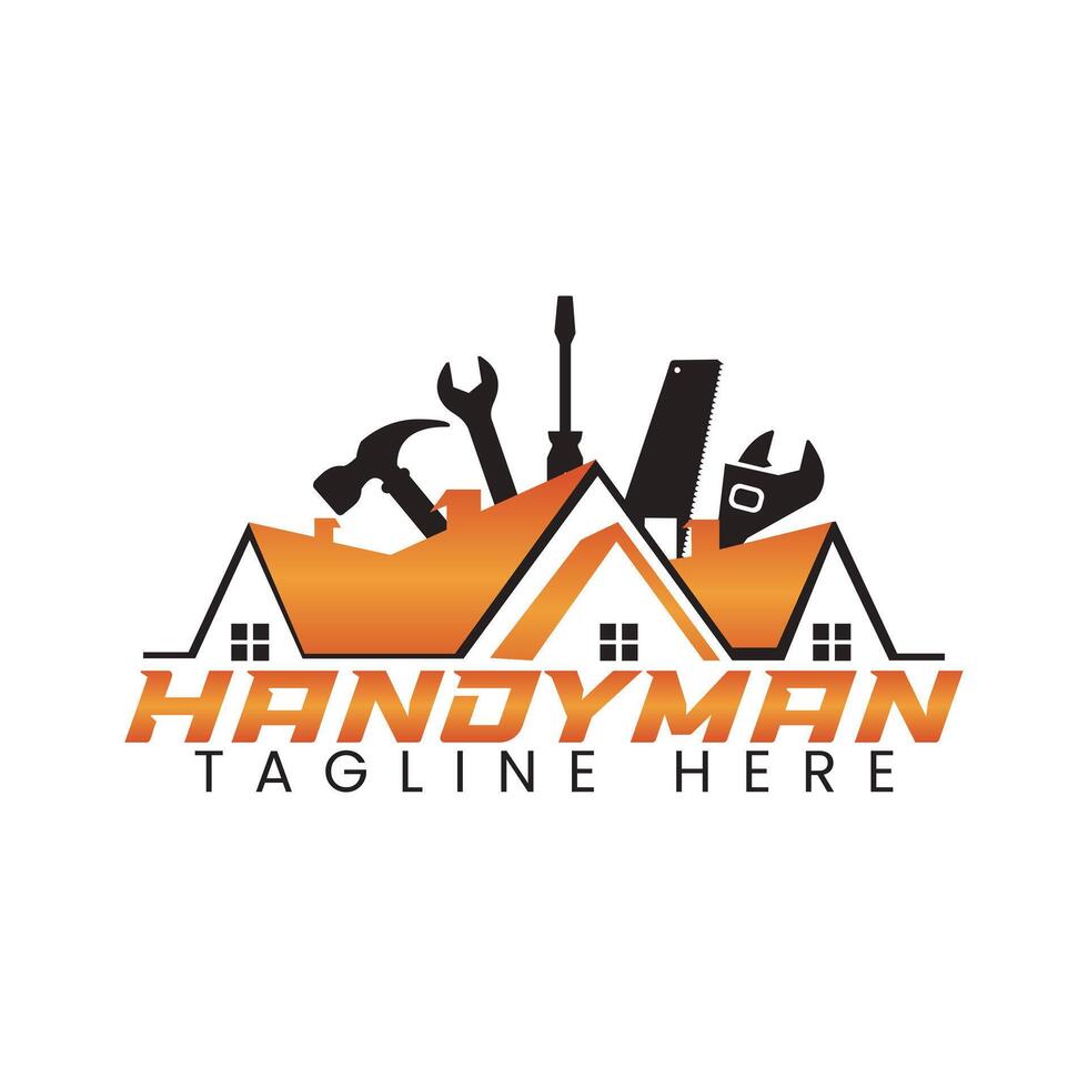 Handyman Service logo vector