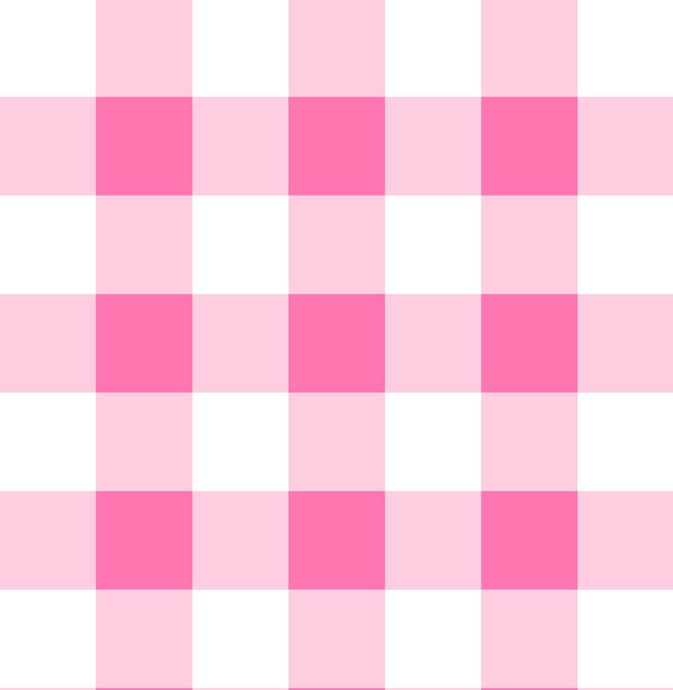 Girly pink gingham seamless pattern. 46018460 Vector Art at Vecteezy