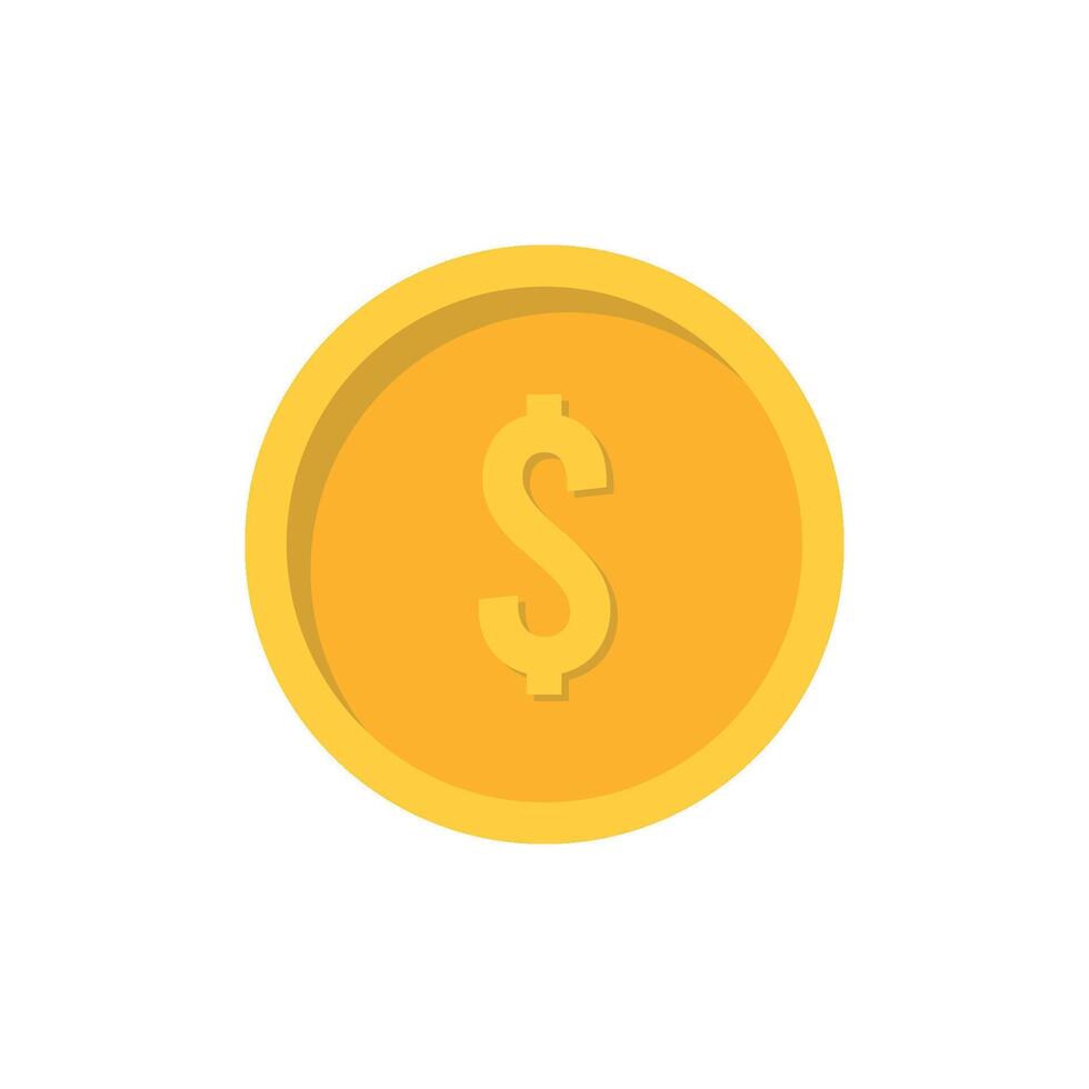 icon coin illustration vector