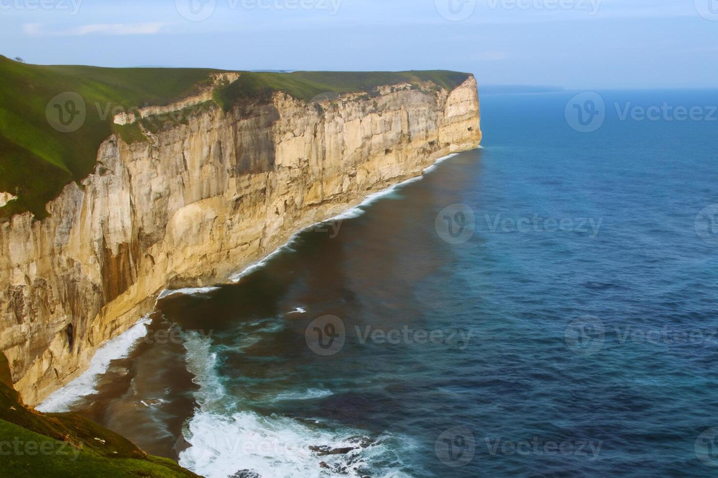 Exploring the Beauty of Majestic Cliffs, Nature's Impressive Coastal Formations photo