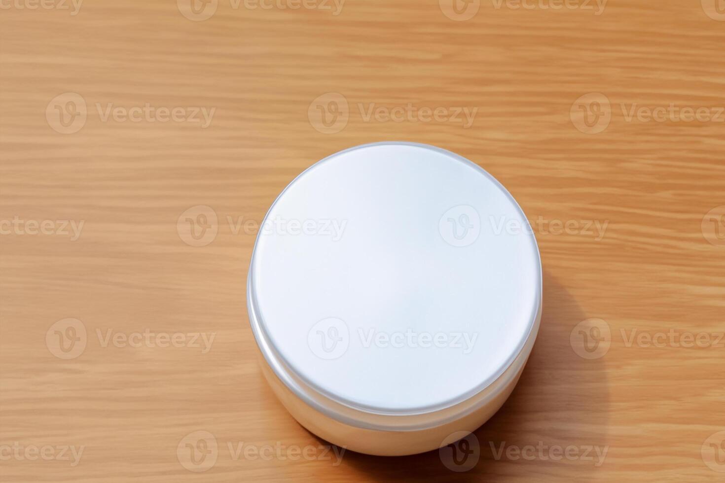 The beautiful mockup showcases good cosmetic packaging for cream containers, emphasizing future cosmetic innovations photo