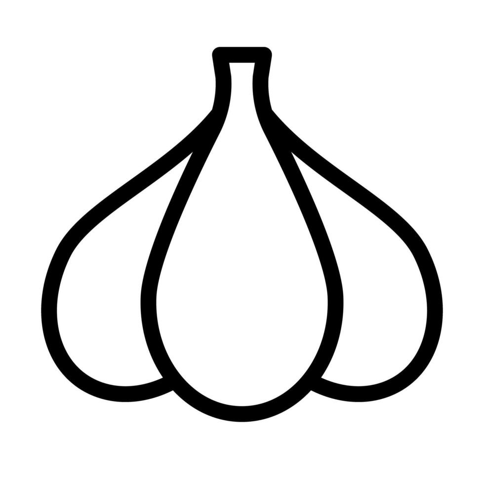 Garlic icon. Garlicy icon. vector
