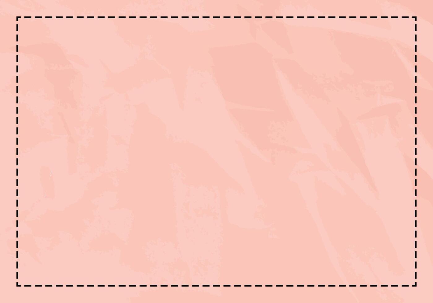 Dashed line frame background. vector