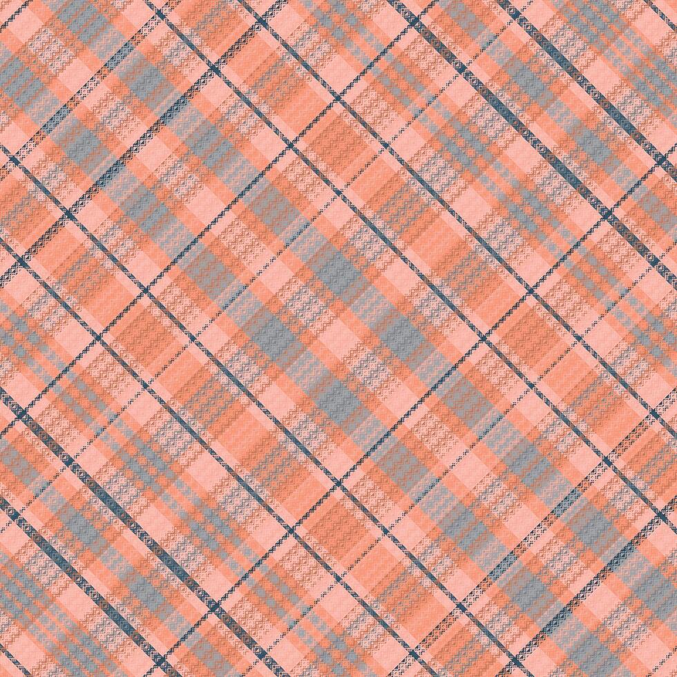 Tartan plaid pattern with texture. vector